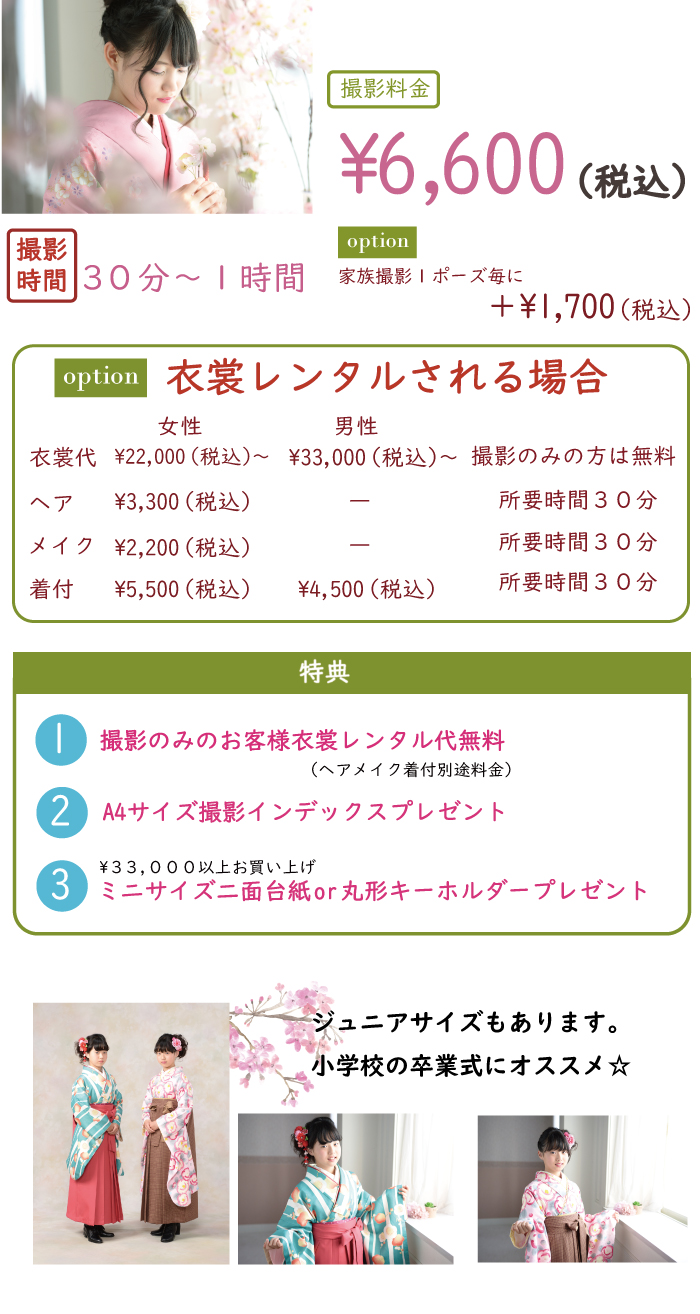 卒業キャンペーン
